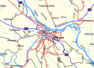 mapa beograda i okoline GPS   Kartografija mapa beograda i okoline